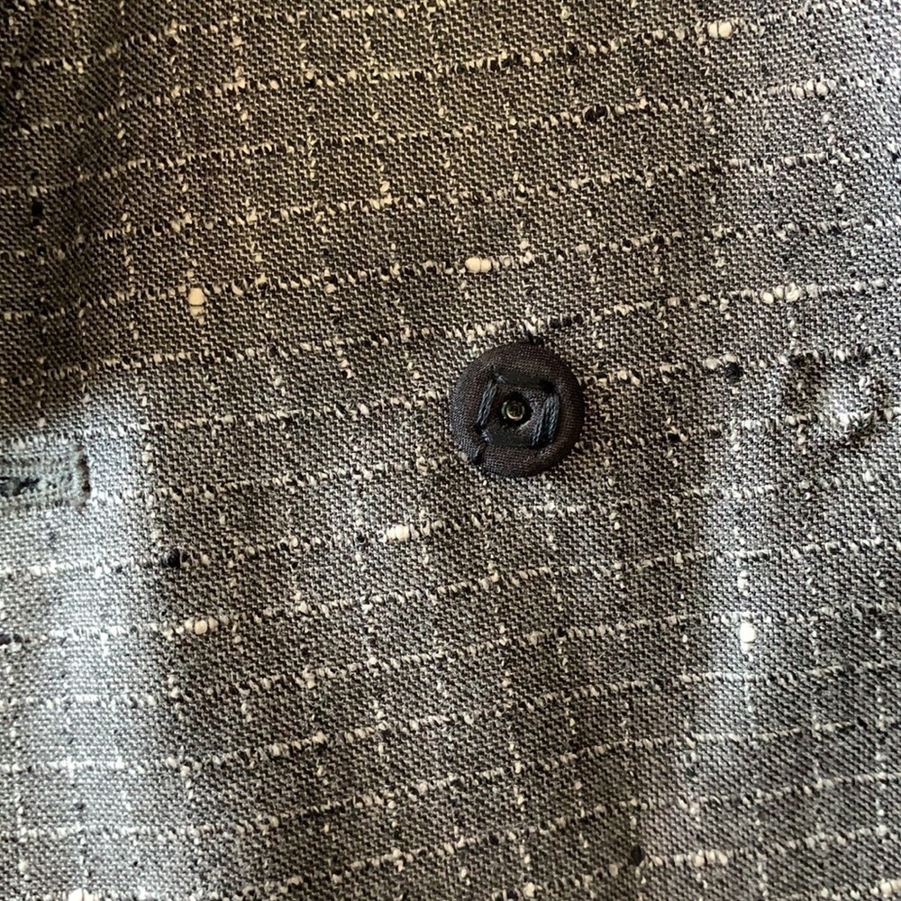 CLASSIQUES ENTIER size 12 grey tweed wool jacket in excellent condition - Picture 7 of 12
